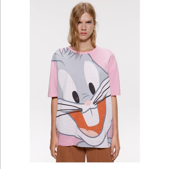 bugs bunny sweatshirt zara